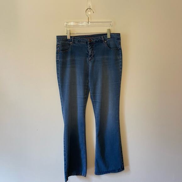 Liverpool Jeans Company 14 blue denim jeans Lucy’s Bootcut casual classic - Picture 1 of 9